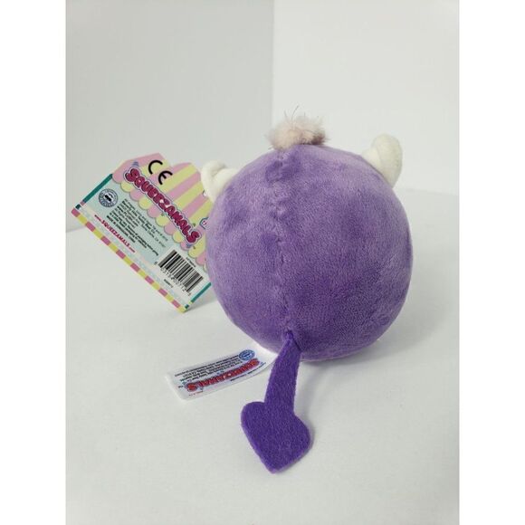 Squeezamals Kate the Unicorn 3.5" Super-Squishy Foam Stuffed Animal - Picture 4 of 5